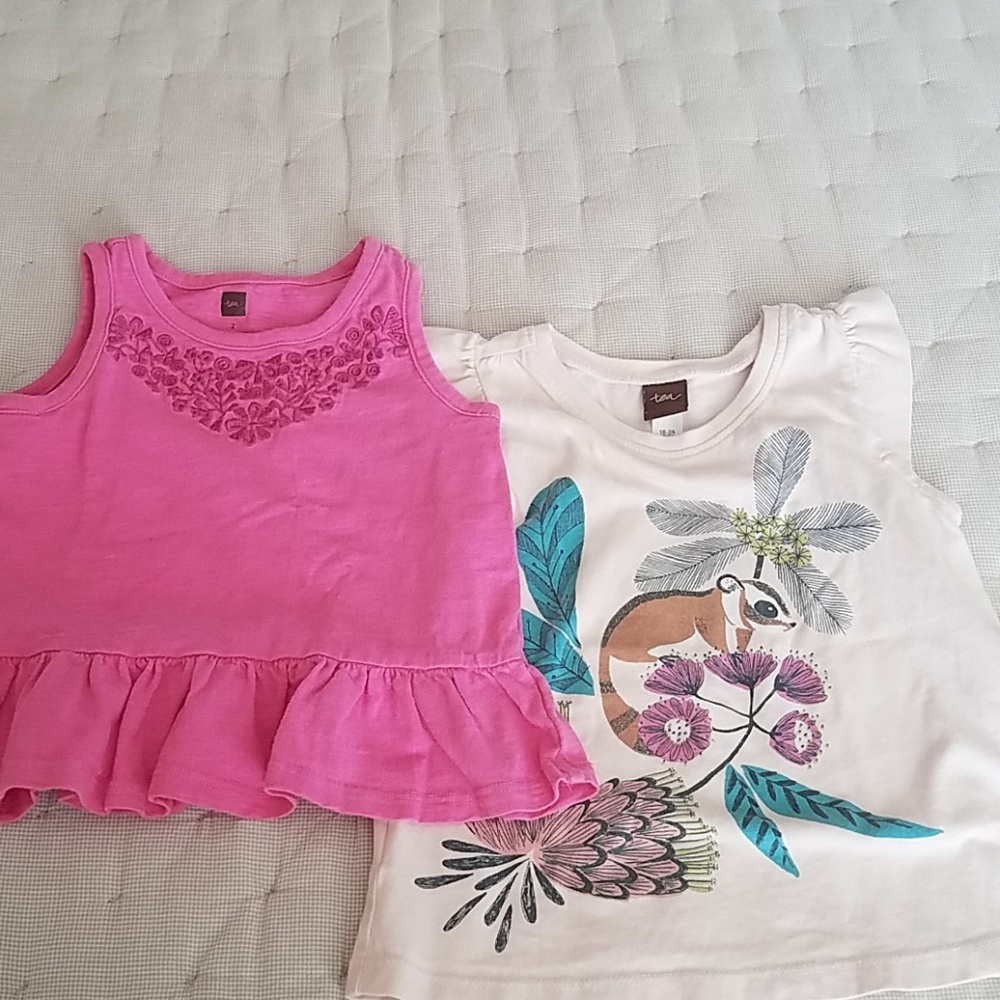 2 tea collection shirts